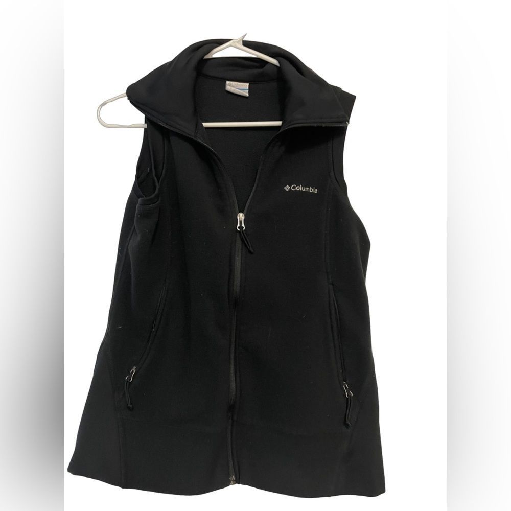 Women’s Columbia Polyester Black Vest - Medium